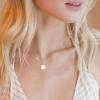 PAVOI 14K Gold Plated Initial Letter Pendant Necklace for Women | Gold Alphabetical Initial Necklace(- X)