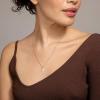 PAVOI 14K Gold Plated Initial Letter Pendant Necklace for Women | Gold Alphabetical Initial Necklace(- X)