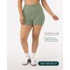 PAVOI ACTIVE Yoga Shorts for Women High Waisted Gym Shorts Buttery Soft Biker Workout Shorts 4″ & 6″ Compression Fit(Jade)