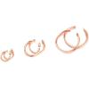 PAVOI 14K Gold Plated Hoop Earrings for Women – 2mm Thick Infinity Hoops – Lightweight Loop Earrings Set(20.0 Millimeters)