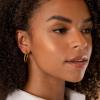 PAVOI 14K Gold Plated Hoop Earrings for Women – 2mm Thick Infinity Hoops – Lightweight Loop Earrings Set(30.0 Millimeters)
