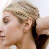 PAVOI 14K Gold Plated Split Huggie Hoop Earrings for Women – 925 Sterling Silver Posts Dainty Multi Hoop Huggie Earrings – Trendy Gold Jewelry(Vermeil – Yellow)