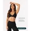 PAVOI ACTIVE Two Ways Twist Sports Bra for Women – Customizable Coverage Convertible Twist Front & Back Workout Bra, FlexFlow(Black)