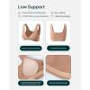 PAVOI ACTIVE Two Ways Twist Sports Bra for Women – Customizable Coverage Convertible Twist Front & Back Workout Bra, FlexFlow(Sienna)