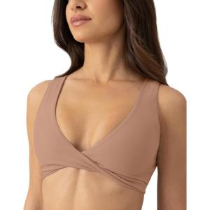 PAVOI ACTIVE Two Ways Twist Sports Bra for Women – Customizable Coverage Convertible Twist Front & Back Workout Bra, FlexFlow(Sienna)