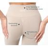 PAVOI ACTIVE Seamless Scrunch Butt Leggings | High Waisted Compression Sculpting Women Full Length Workout Pants | SculptForm(Greyish Blue)