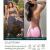 PAVOI ACTIVE Seamless Scrunch Butt Leggings | High Waisted Compression Sculpting Women Full Length Workout Pants | SculptForm(Black)