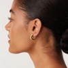 PAVOI Chunky Gold Hoop Earrings for Women, Lightweight 14K Gold Plated | Gold Hoops, Gold Plated Earrings, Womens Earrings, 14K Gold Hoop Earrings(Yellow Gold)