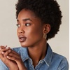 PAVOI Gold Hoop Earrings for Women, 14K Gold Plated Lightweight Hoops | Silver Hoop Earrings for Women, Gold Hoops, Hoop Earrings for Women, 925 Sterling Silver Posts(Yellow & White Gold)